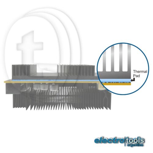 EC360&reg; GOLD 14,5 W/mK Pad Termico (50 X 50 X 2,5 Mm) I ThermalPad